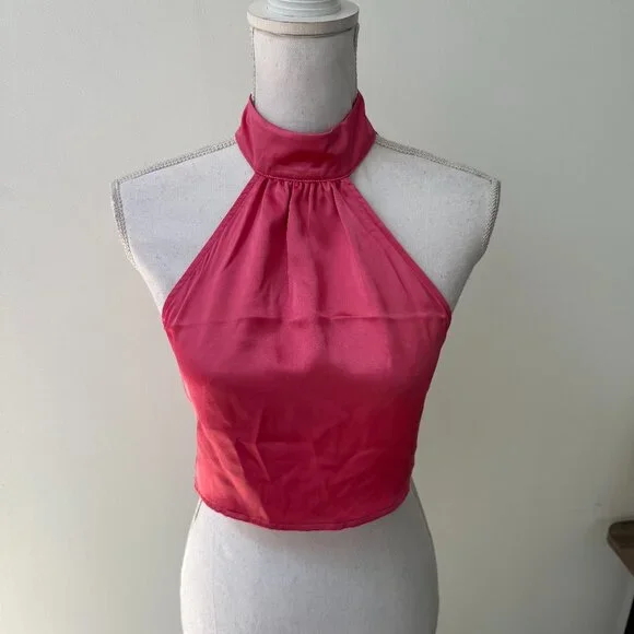 NWT We Wore What Halter Top - Picture 4 of 6